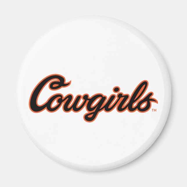 Oklahoma State University | Cowgirls Magnet (Front)