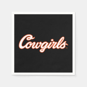 Oklahoma State University   Cowgirls Napkins