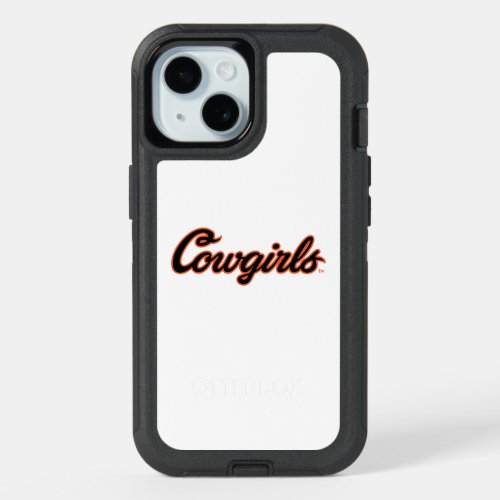 Oklahoma State University  Cowgirls iPhone 15 Case