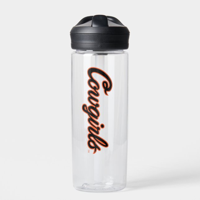 Oklahoma State University | Cowgirls Water Bottle (Front)