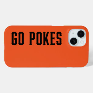 Oklahoma State University Go Pokes 3 iPhone 15 Case