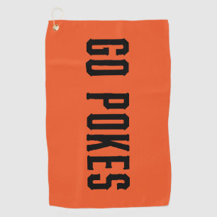Oklahoma State University Go Pokes 3 Golf Towel