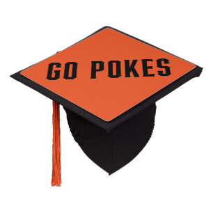 Oklahoma State University Go Pokes 3 Graduation Cap Topper