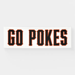 Oklahoma State University Go Pokes Banner