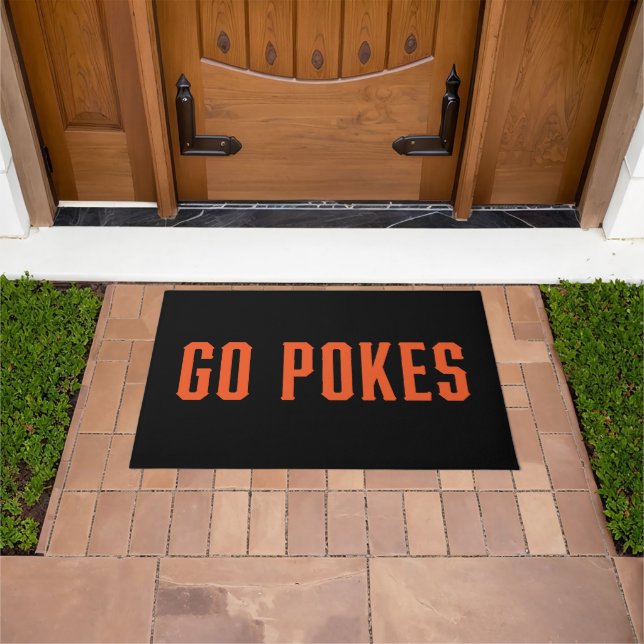Oklahoma State University | Go Pokes Doormat (Outdoor)