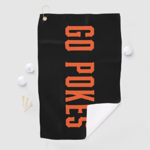Oklahoma State University Go Pokes Golf Towel
