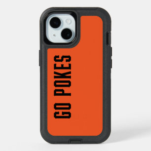 Oklahoma State University Go Pokes iPhone 15 Case