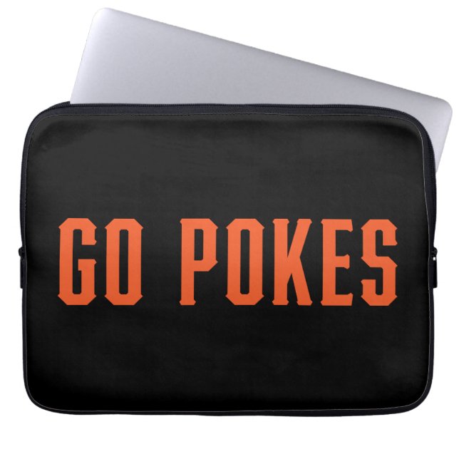 Oklahoma State University | Go Pokes Laptop Sleeve (Front)