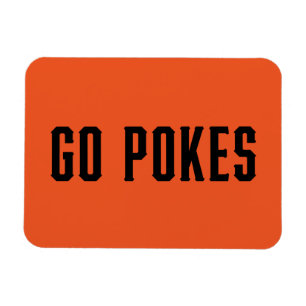 Oklahoma State University Go Pokes Magnet