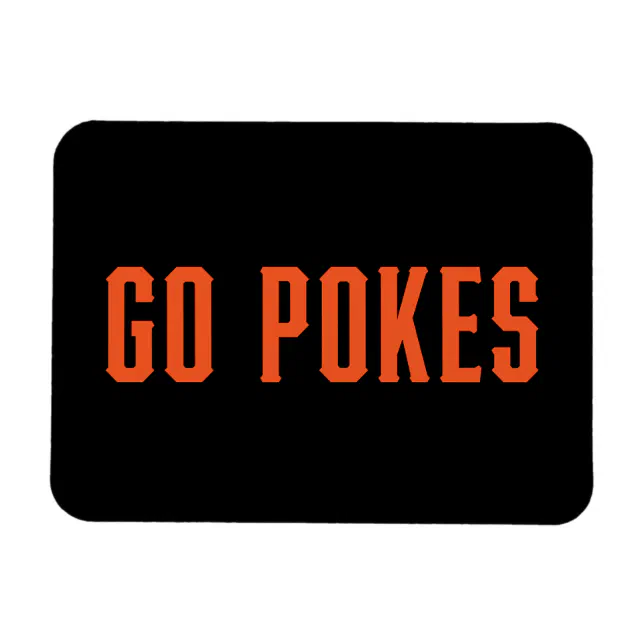 Oklahoma State University Go Pokes Magnet