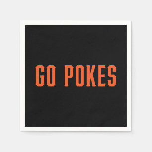 Oklahoma State University Go Pokes Napkins