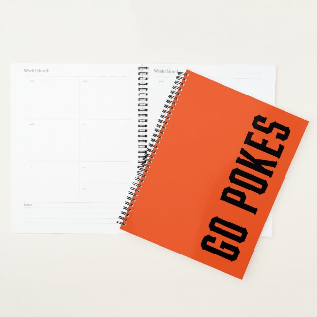 Oklahoma State University | Go Pokes Planner (Display)