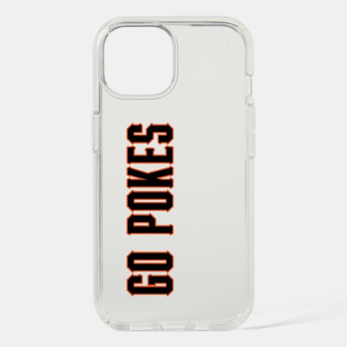 Oklahoma State University  Go Pokes iPhone 15 Case