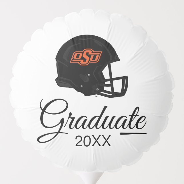 Oklahoma State University | OSU Football Helmet Balloon (Back)