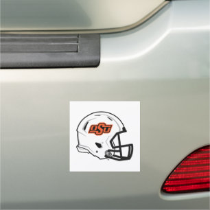 Oklahoma State University OSU Football Helmet Car Magnet