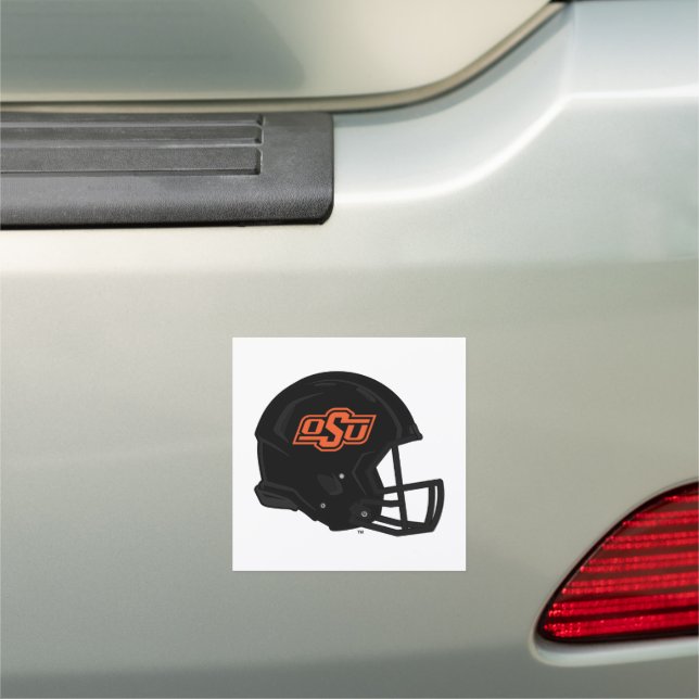 Oklahoma State University | OSU Football Helmet Car Magnet (In Situ)