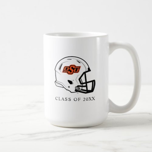 Oklahoma State University  OSU Football Helmet Coffee Mug