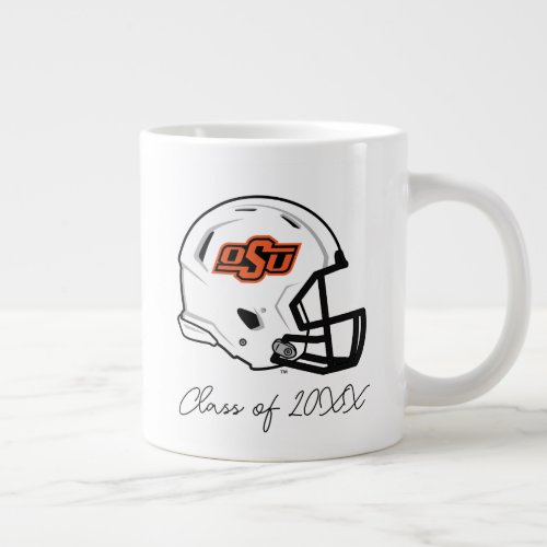 Oklahoma State University  OSU Football Helmet Giant Coffee Mug