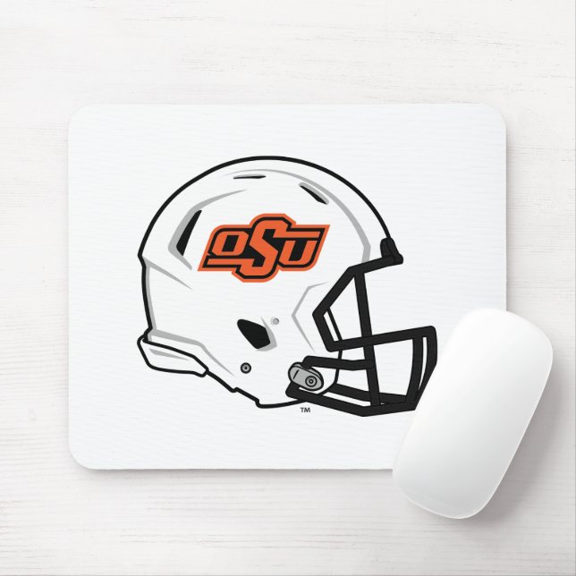 Oklahoma State University | OSU Football Helmet Mouse Pad (With Mouse)
