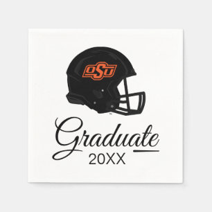 Oklahoma State University OSU Football Helmet Napkins