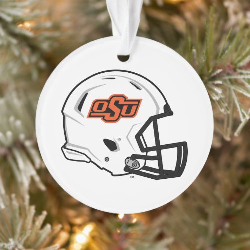 Oklahoma State University  OSU Football Helmet Ornament
