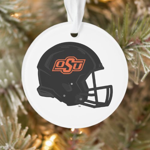 Oklahoma State University  OSU Football Helmet Ornament