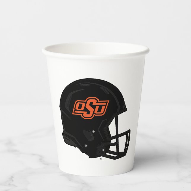 Oklahoma State University | OSU Football Helmet Paper Cups (Back)