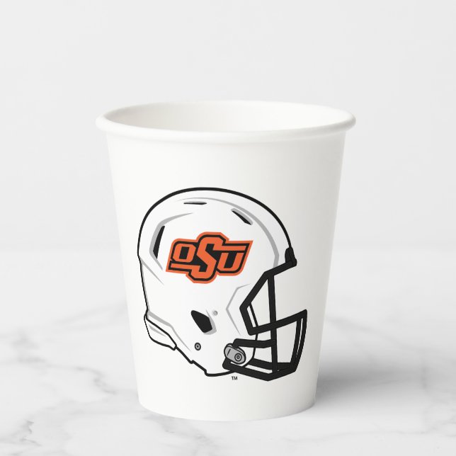 Oklahoma State University | OSU Football Helmet Paper Cups (Front)