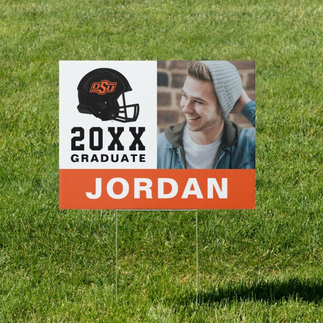 Oklahoma State University | OSU Football Helmet Sign (Insitu)