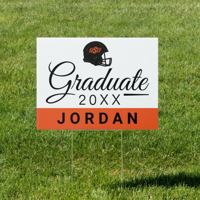 Oklahoma State University | OSU Football Helmet Sign (Insitu)