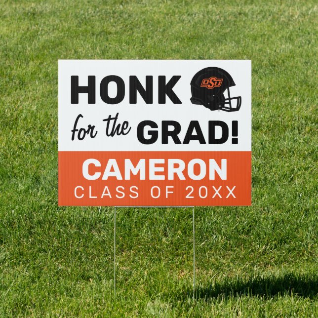 Oklahoma State University | OSU Football Helmet Sign (Insitu)