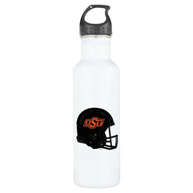 Oklahoma State University | OSU Football Helmet Stainless Steel Water Bottle (Front)