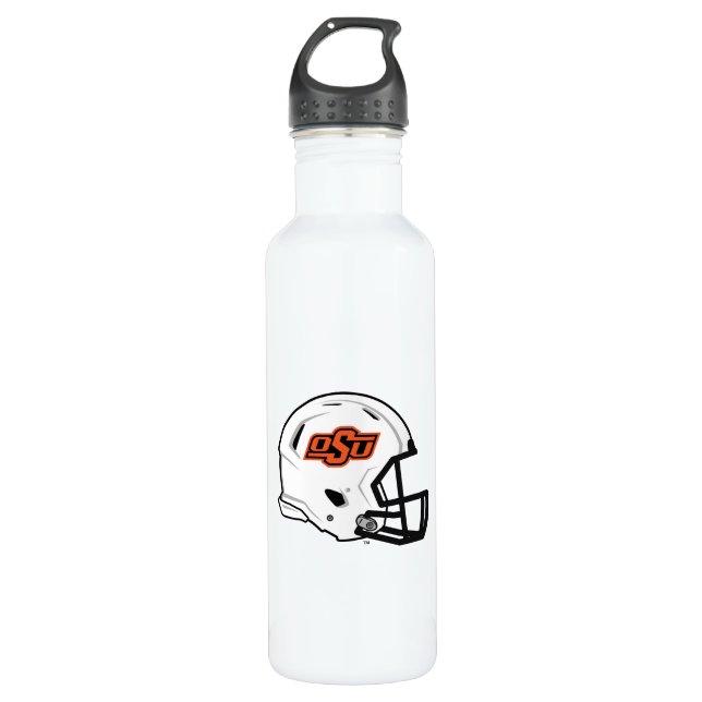 Oklahoma State University | OSU Football Helmet Stainless Steel Water Bottle (Front)