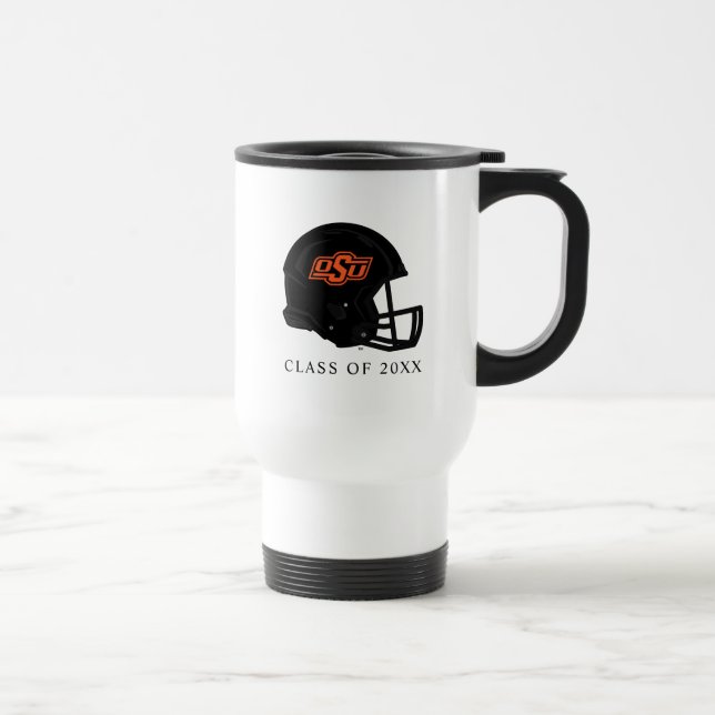 Oklahoma State University | OSU Football Helmet Travel Mug (Right)
