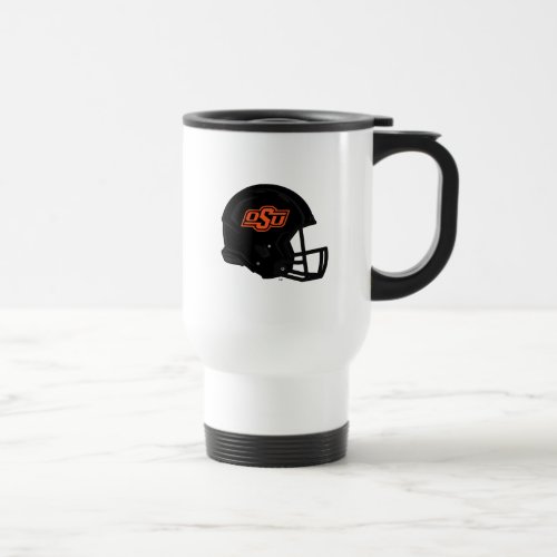 Oklahoma State University  OSU Football Helmet Travel Mug