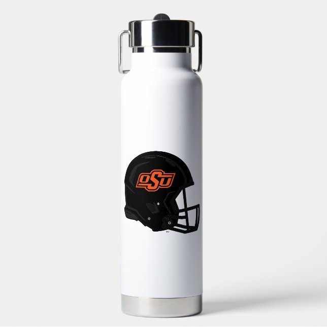 Oklahoma State University | OSU Football Helmet Water Bottle (Front)