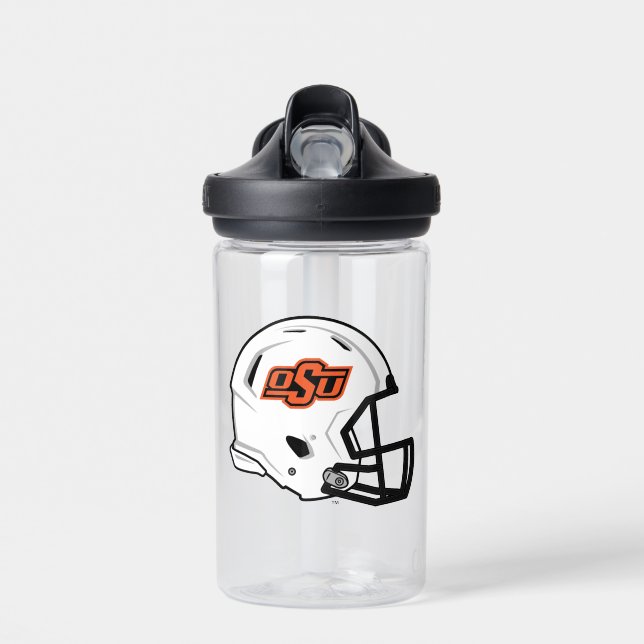 Oklahoma State University | OSU Football Helmet Water Bottle (Front)