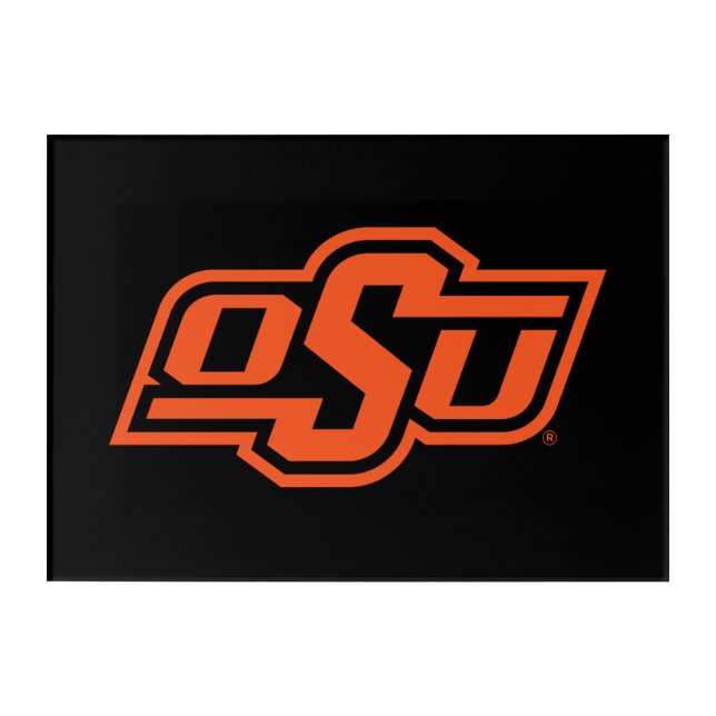 Oklahoma State University | OSU Logo Acrylic Print (Front)