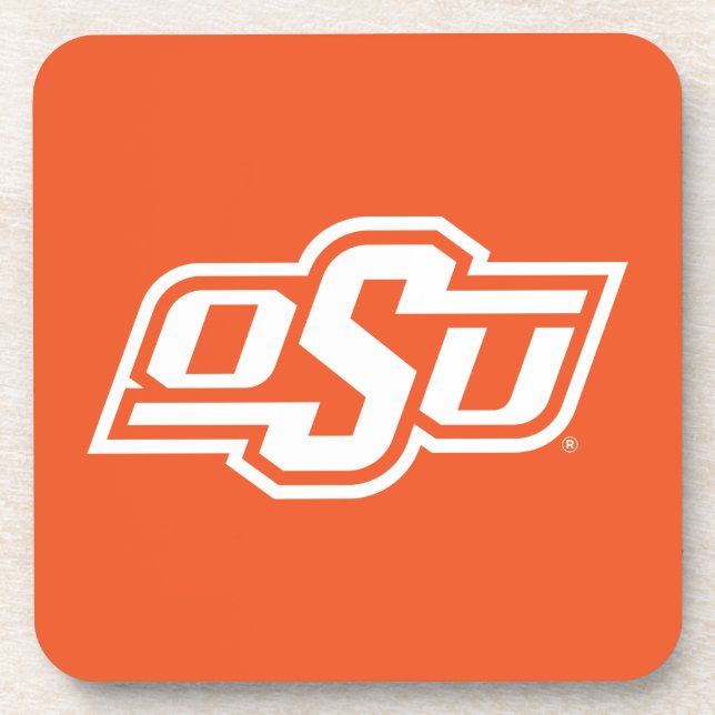 Oklahoma State University | OSU Logo Beverage Coaster (Front)