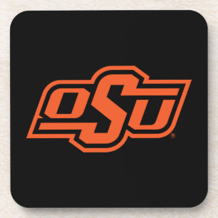 Oklahoma State University OSU Logo Beverage Coaster