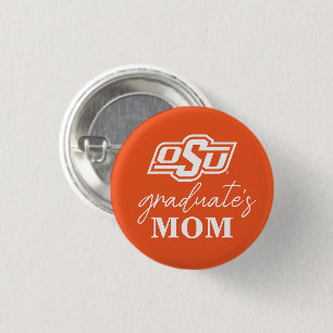 Oklahoma State University OSU Logo Button