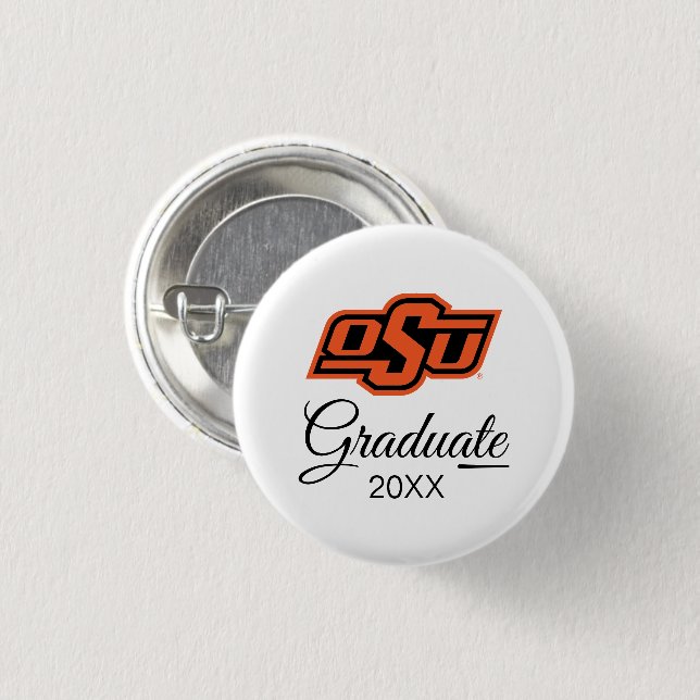 Oklahoma State University | OSU Logo Button (Front & Back)
