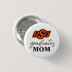 Oklahoma State University OSU Logo Button