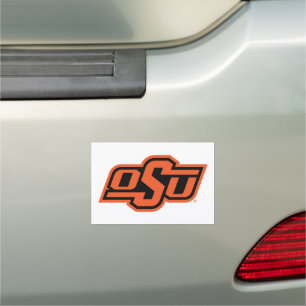 Oklahoma State University OSU Logo Car Magnet