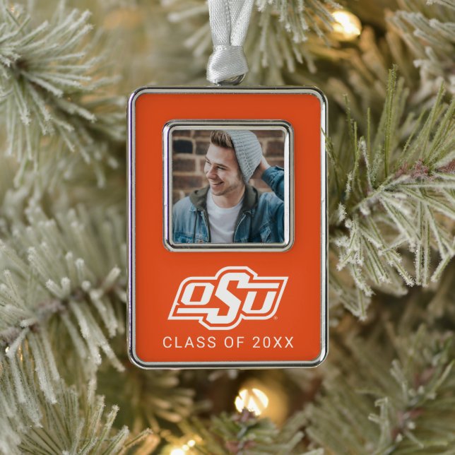 Oklahoma State University | OSU Logo Christmas Ornament (Tree)