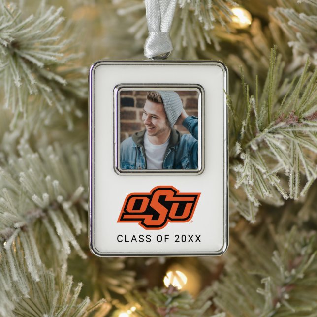 Oklahoma State University | OSU Logo Christmas Ornament (Tree)
