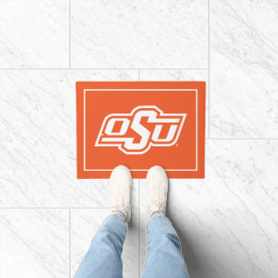 Oklahoma State University OSU Logo Doormat