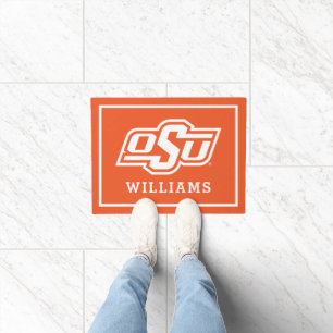 Oklahoma State University OSU Logo Doormat