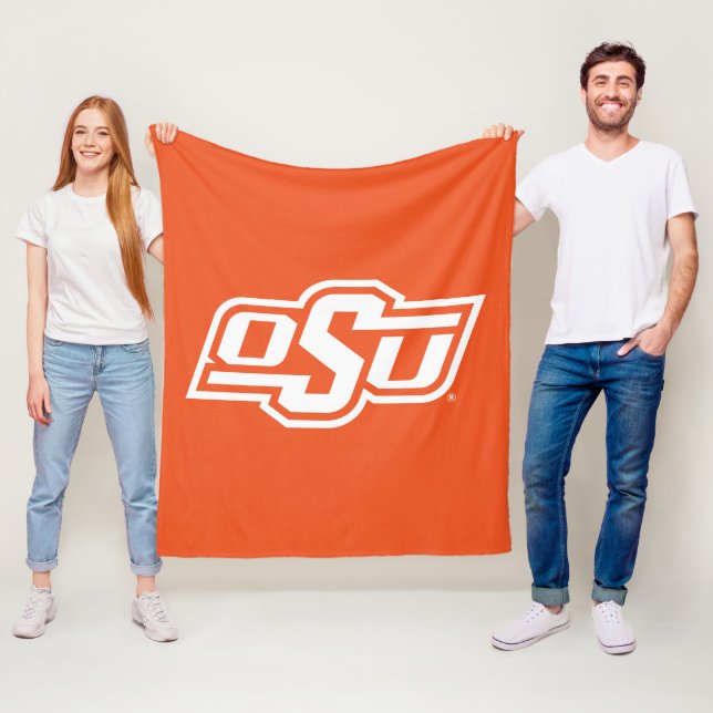 Oklahoma State University | OSU Logo Fleece Blanket (In Situ)