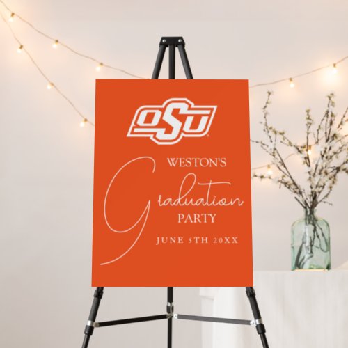 Oklahoma State University  OSU Logo Foam Board